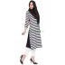 Black and white stripped Kurti Black and white stripped Kurti